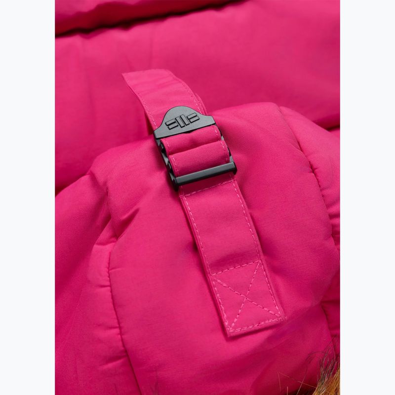 Giacca invernale donna Pitbull Azalea Quilted Hooded raspberry red 12