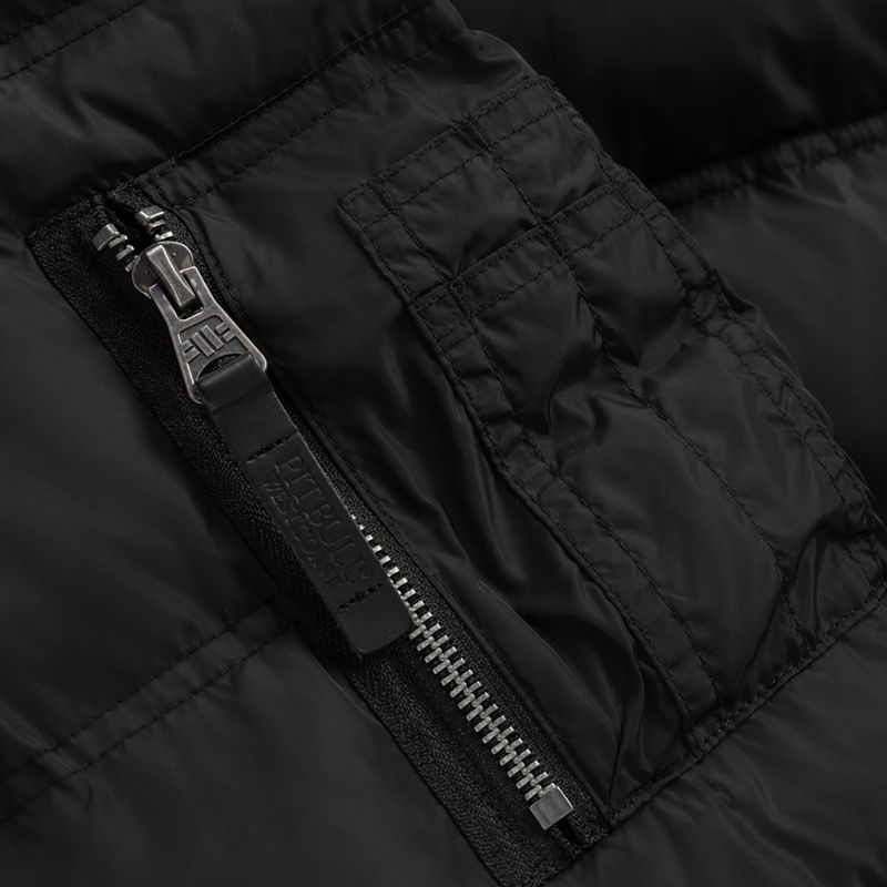 Giacca invernale donna Pitbull Queenston Padded Hooded black 6