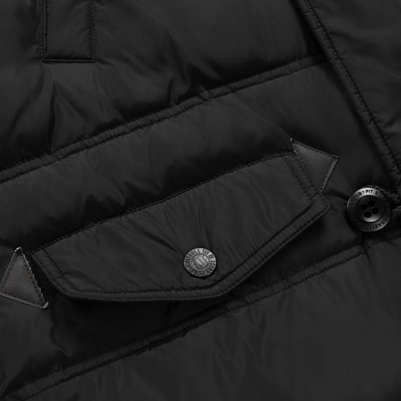 Giacca invernale donna Pitbull Queenston Padded Hooded black 9