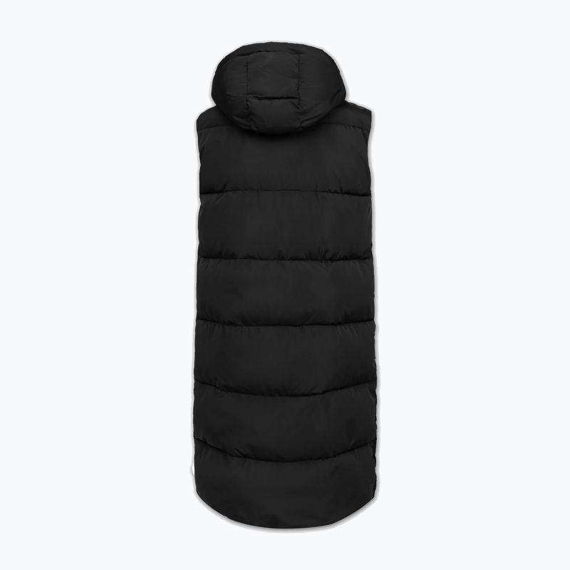 Gilet donna Pitbull Ashley imbottito con cappuccio lungo black 7