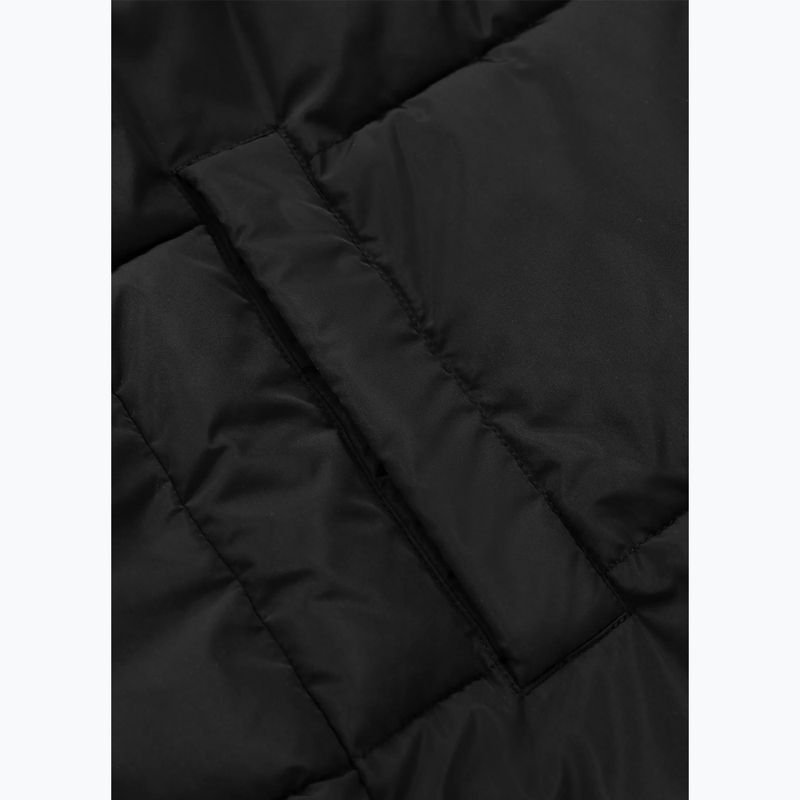 Gilet donna Pitbull Ashley imbottito con cappuccio lungo black 10