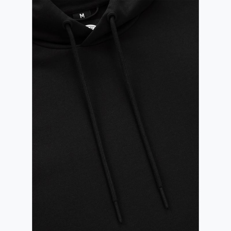 Felpa da uomo Pitbull Nugget Small Logo Hooded black 6