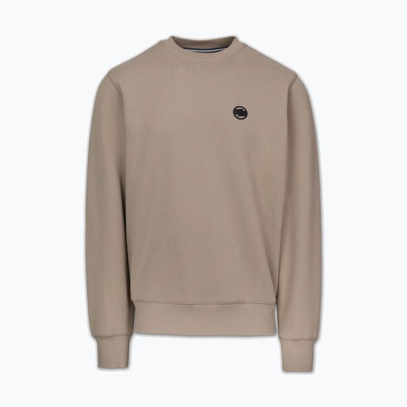 Felpa uomo Pitbull Small Logo Crewneck pale sand 6