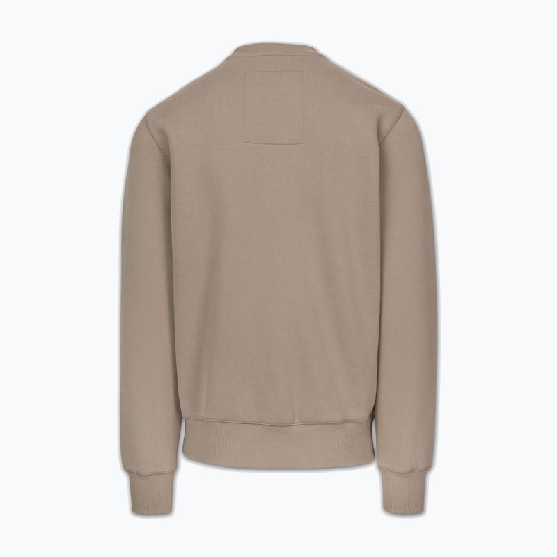 Felpa uomo Pitbull Small Logo Crewneck pale sand 7