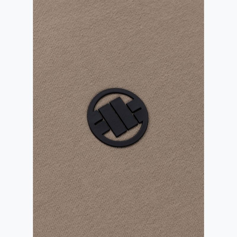 Felpa uomo Pitbull Small Logo Crewneck pale sand 9