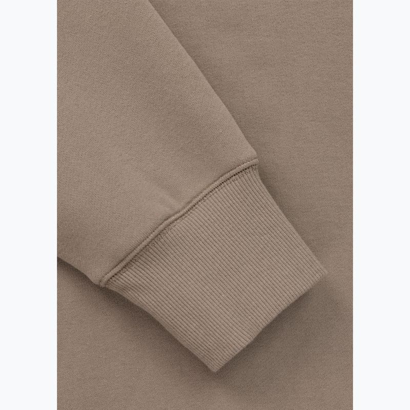 Felpa uomo Pitbull Small Logo Crewneck pale sand 10