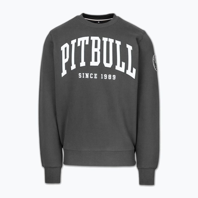 Felpa uomo Pitbull Norton Crewneck graphite 4