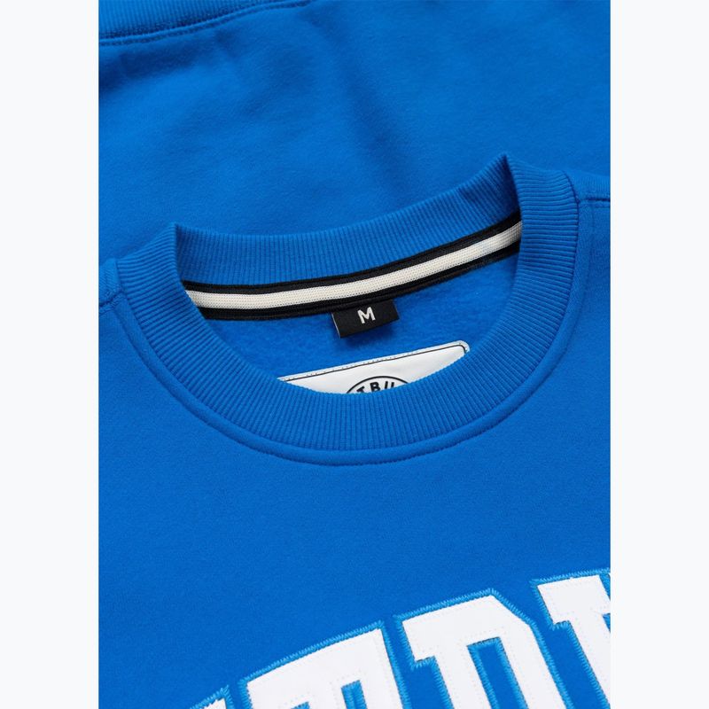 Felpa uomo Pitbull Norton Crewneck azure blue 6