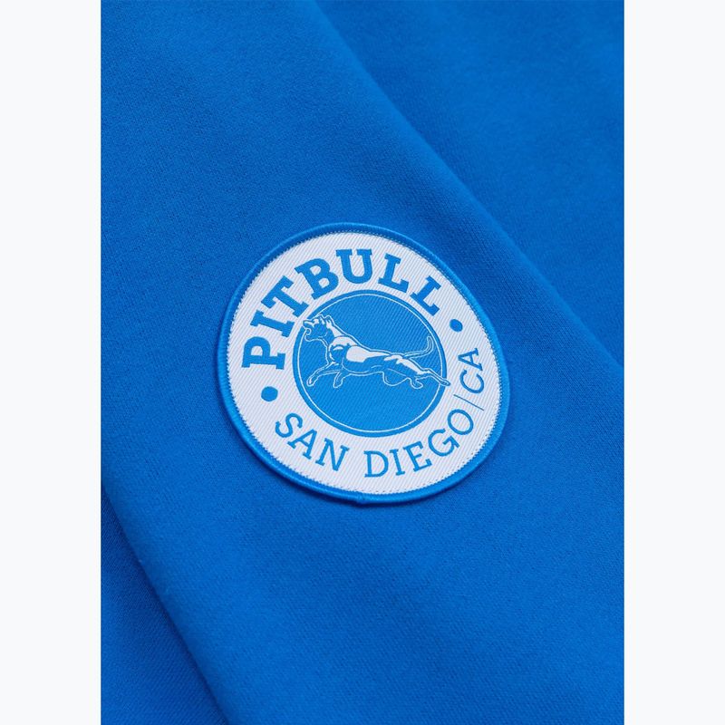 Felpa uomo Pitbull Norton Crewneck azure blue 8