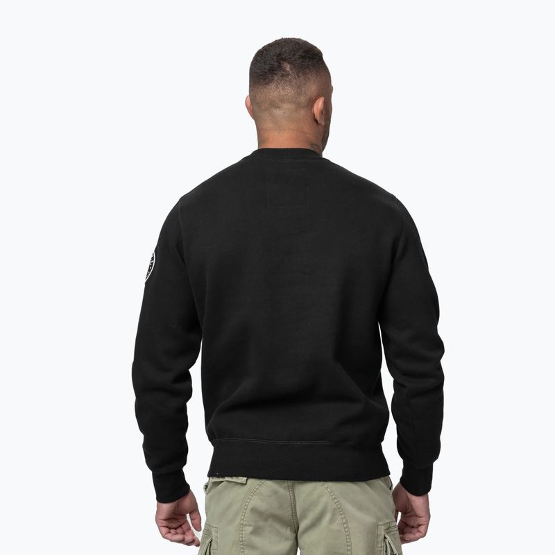 Felpa uomo Pitbull Norton Crewneck black 3
