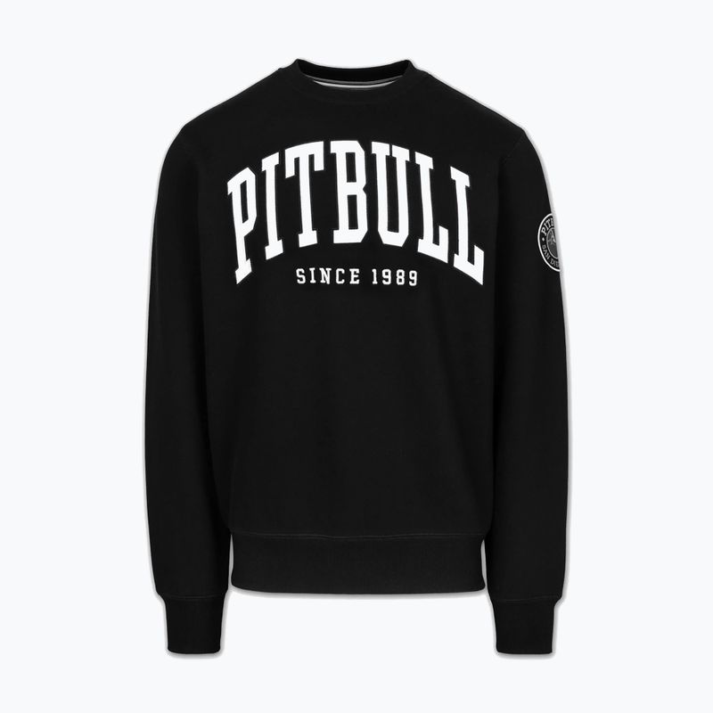 Felpa uomo Pitbull Norton Crewneck black 4