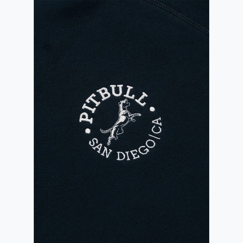 Felpa uomo Pitbull San Diego Ca girocollo dark navy 7