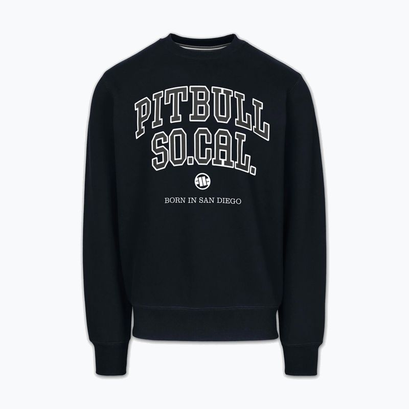 Felpa uomo Pitbull So Cal Crewneck dark navy 4