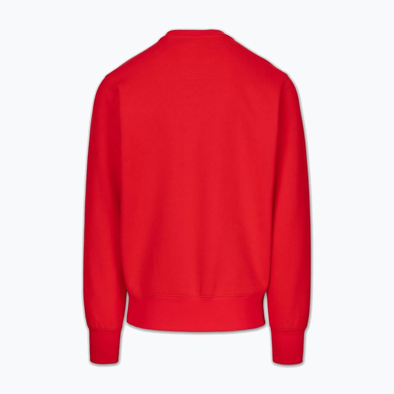 Felpa uomo Pitbull So Cal Crewneck fluorescent/red 5