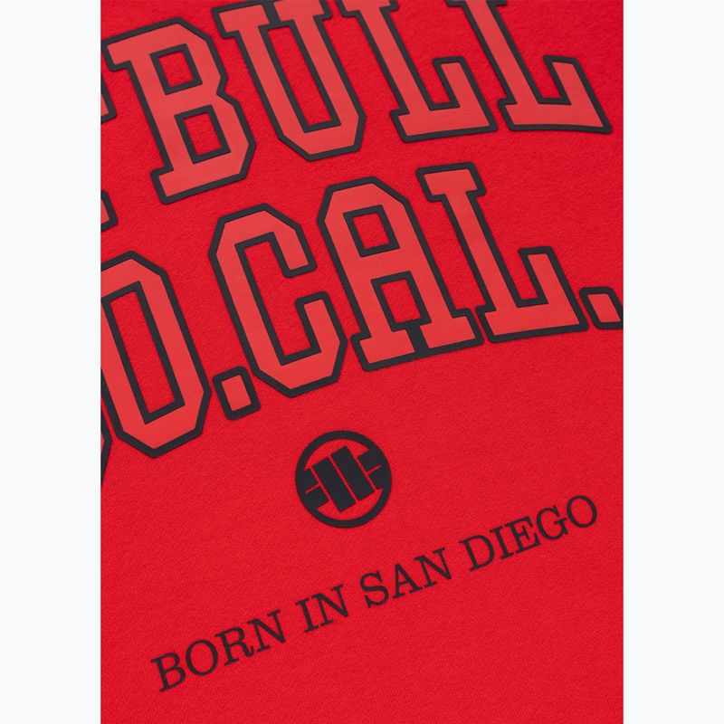 Felpa uomo Pitbull So Cal Crewneck fluorescent/red 8