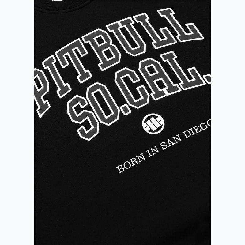 Felpa uomo Pitbull So Cal Crewneck black 5