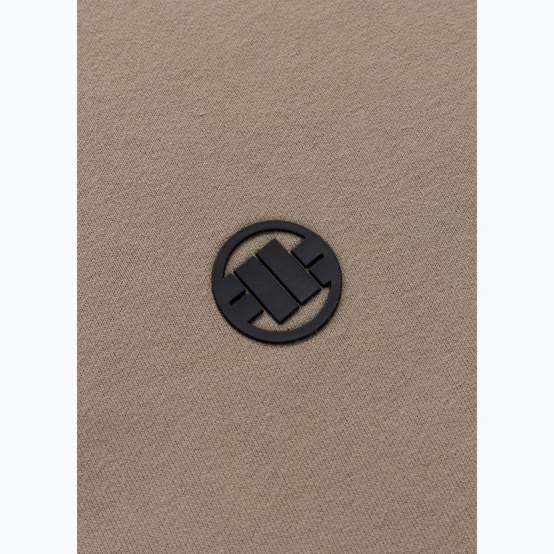 Felpa uomo Pitbull Small Logo Hooded pale sand 7