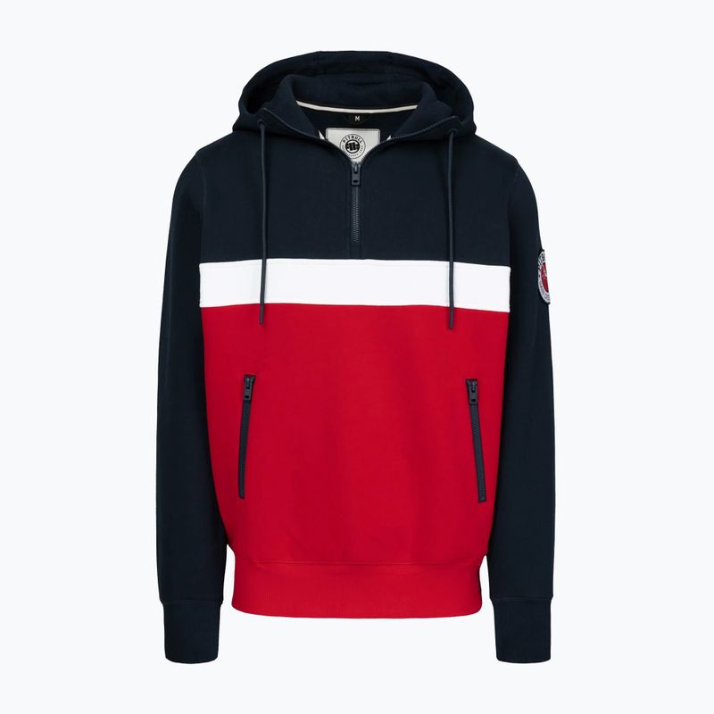 Felpa da uomo Pitbull Gibson Hooded dark navy/red 4
