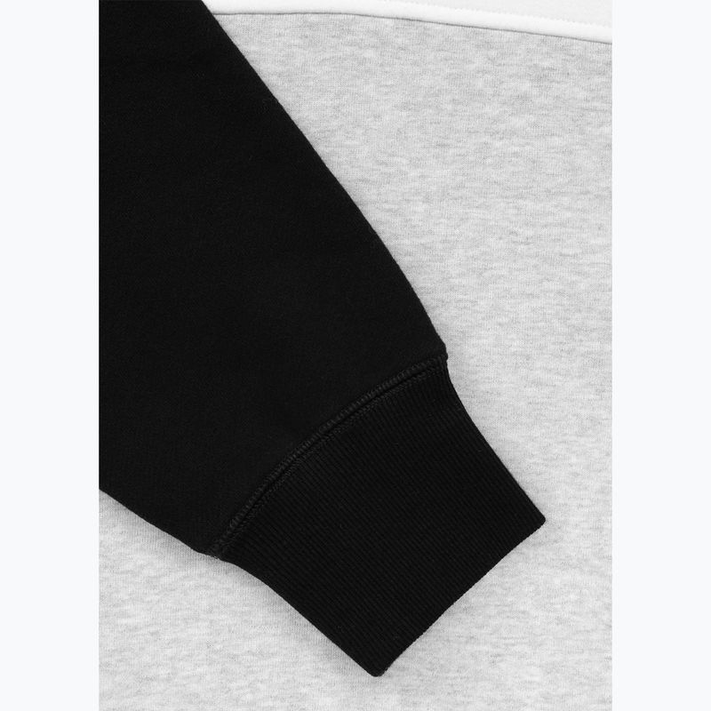 Felpa uomo Pitbull Gibson Hooded black/grey melange 6