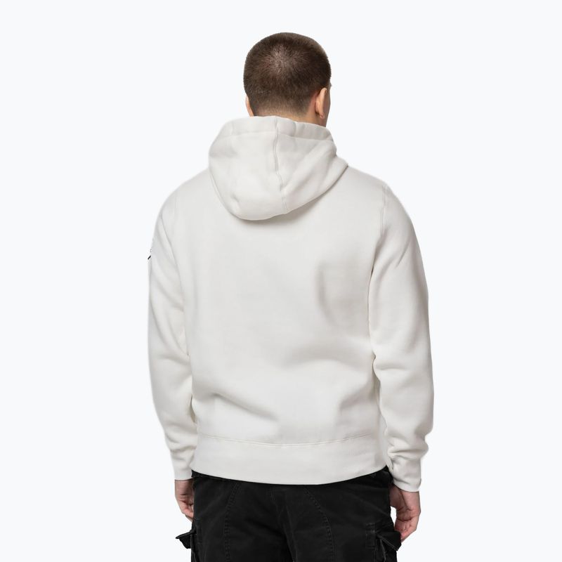 Felpa uomo Pitbull Norton Hooded off white 3
