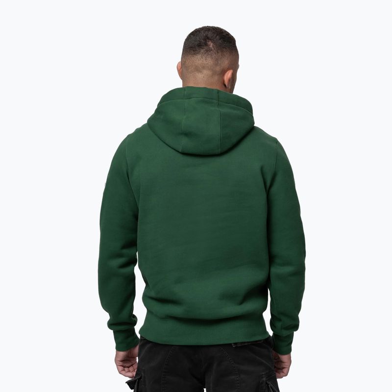 Felpa uomo Pitbull Norton Hooded hunter green 3