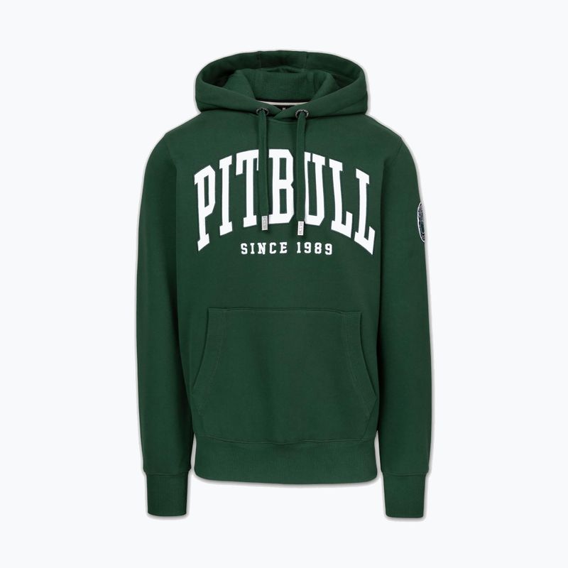 Felpa uomo Pitbull Norton Hooded hunter green 4