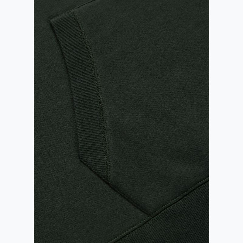 Felpa da uomo Pitbull San Diego Ca con cappuccio dark green 9