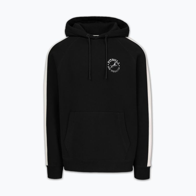 Felpa uomo con cappuccio Pitbull San Diego Ca black 4