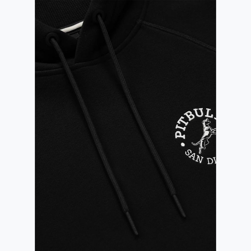 Felpa uomo con cappuccio Pitbull San Diego Ca black 6