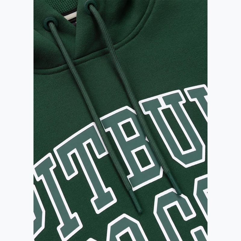 Felpa uomo Pitbull So Cal Hooded hunter green 6