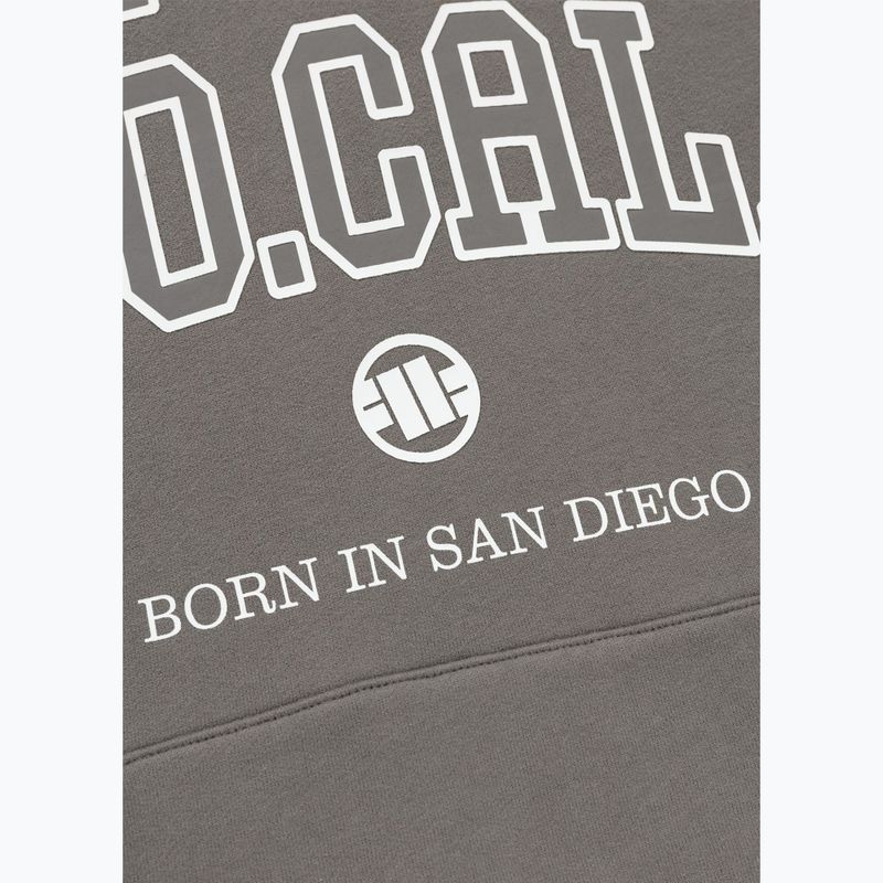 Felpa uomo Pitbull So Cal Hooded taupe 8