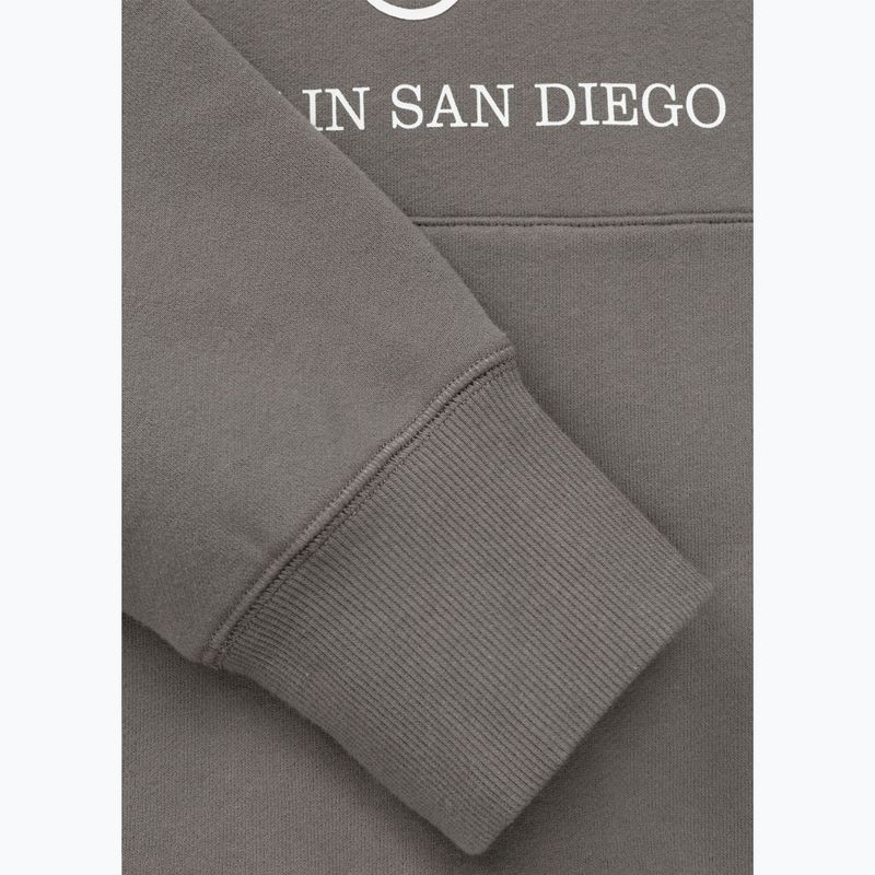 Felpa uomo Pitbull So Cal Hooded taupe 9