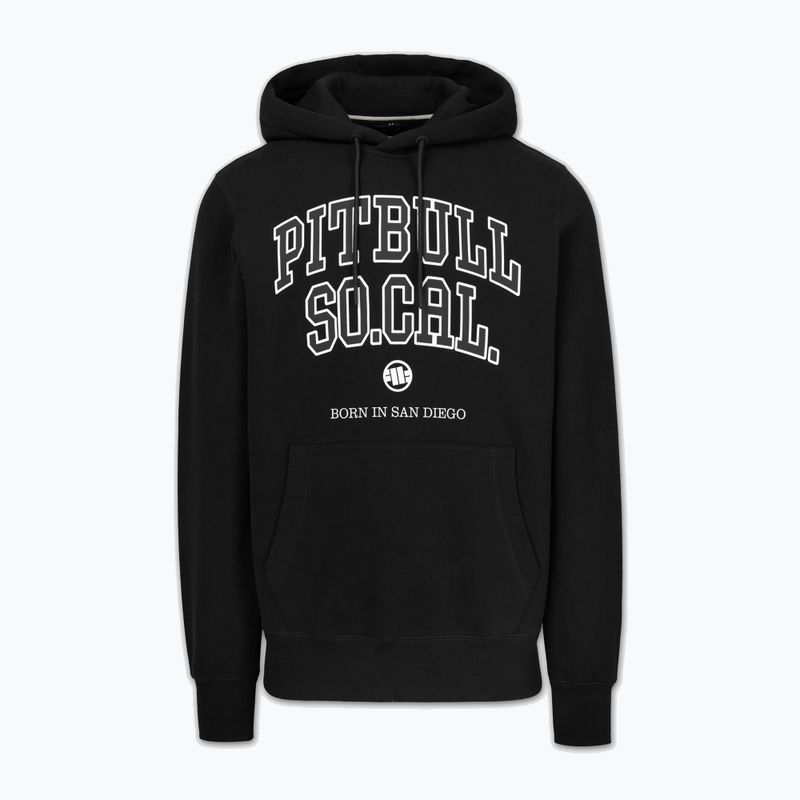 Felpa da uomo Pitbull So Cal Hooded black 3