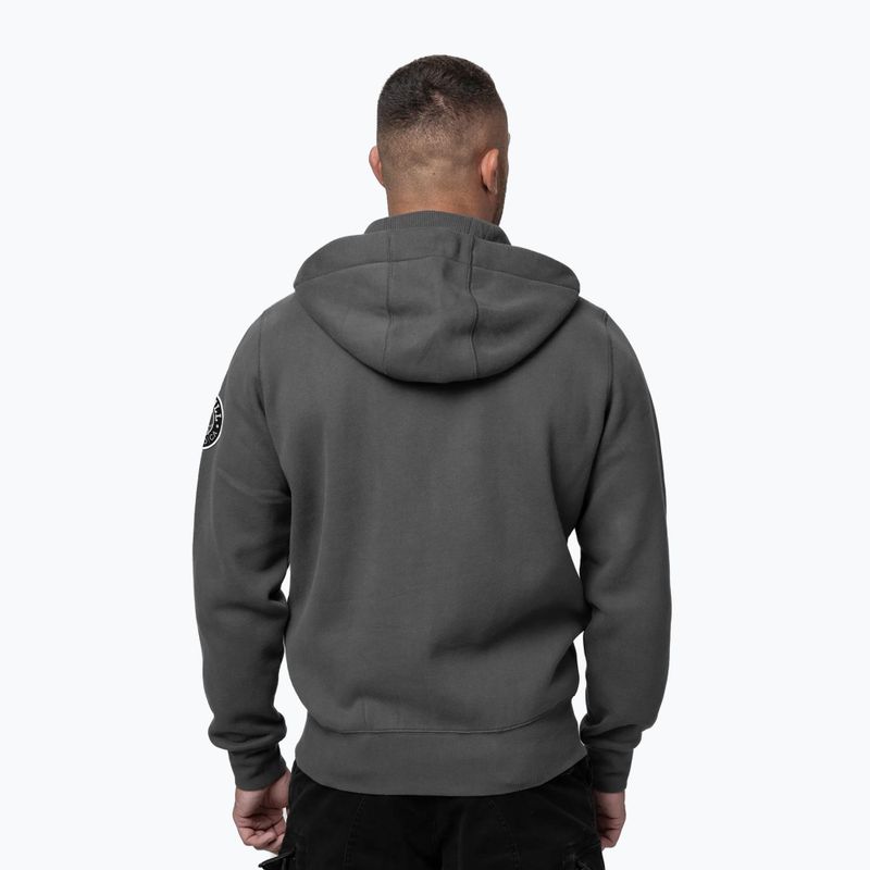 Felpa da uomo Pitbull Norton Hooded Zip graphite 3