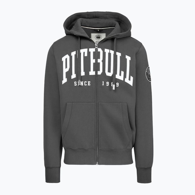 Felpa da uomo Pitbull Norton Hooded Zip graphite 5