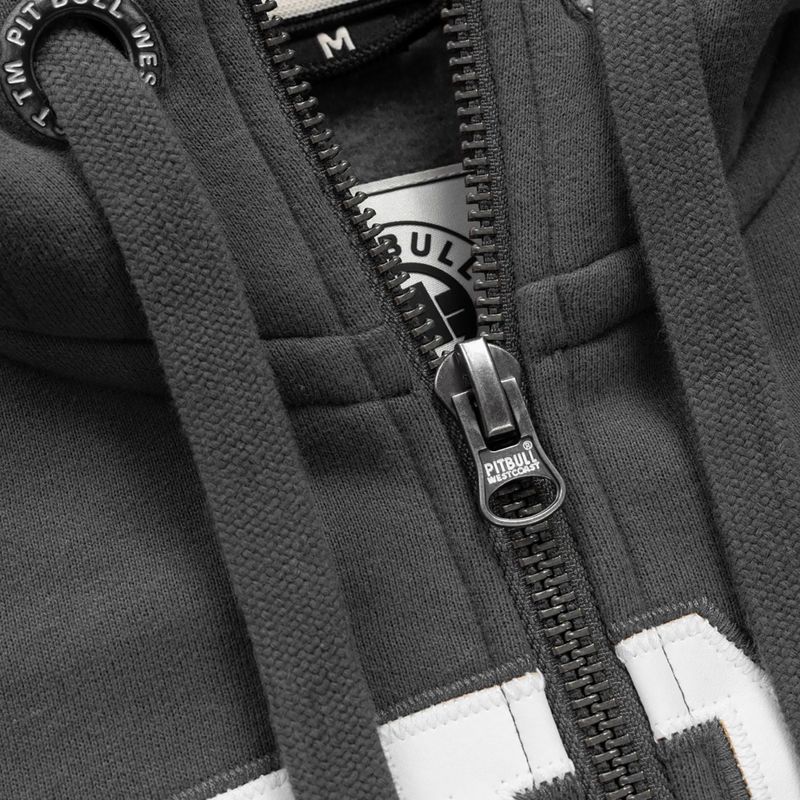 Felpa da uomo Pitbull Norton Hooded Zip graphite 8