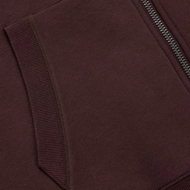 Felpa da uomo Pitbull Norton Hooded Zip dark burgundy 11