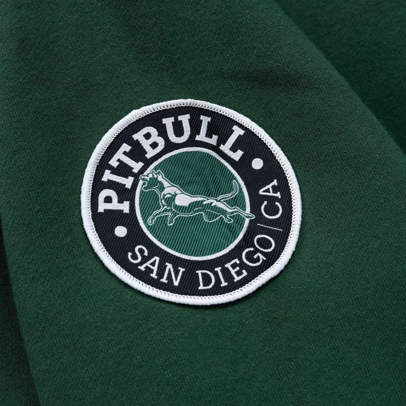 Felpa uomo Pitbull Norton Hooded Zip hunter green 13