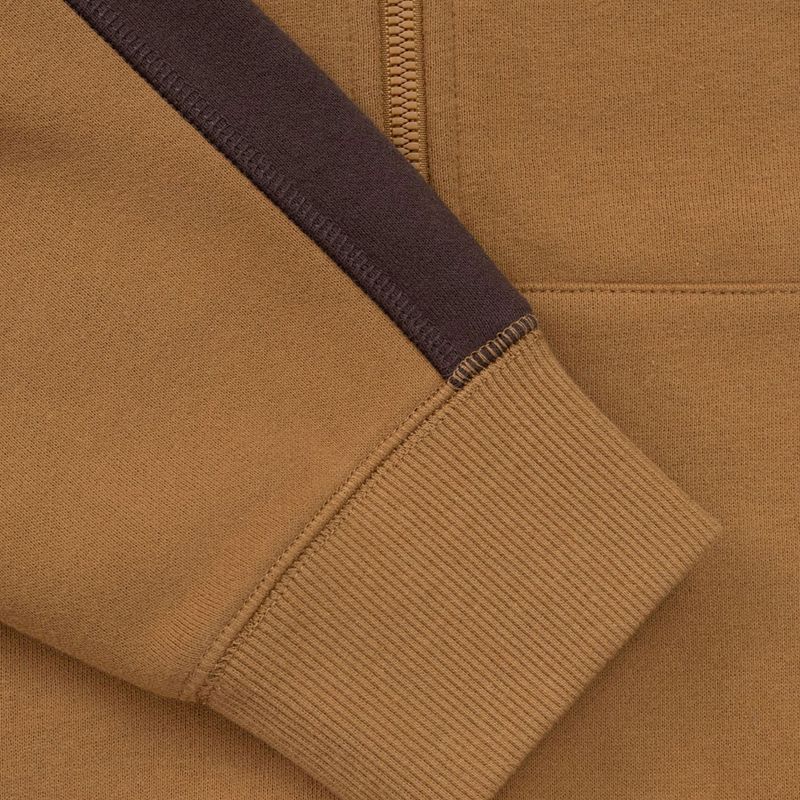 Felpa uomo Pitbull San Diego Ca Hooded Zip honey yellow 8