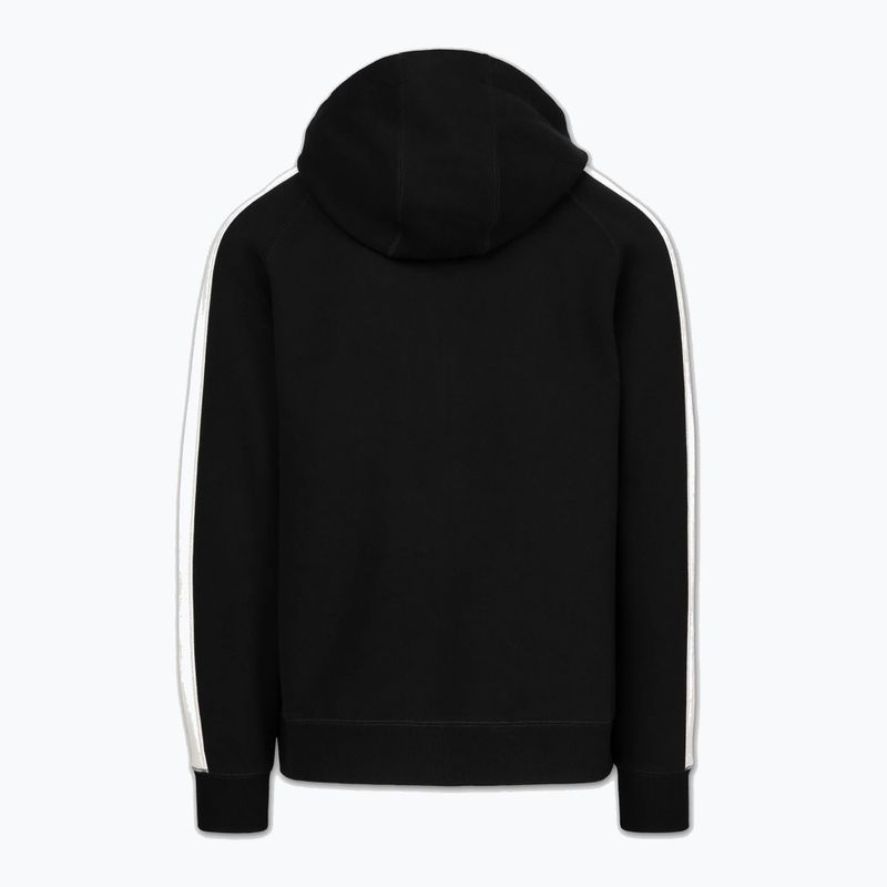 Felpa uomo Pitbull San Diego Ca con cappuccio e zip black 6