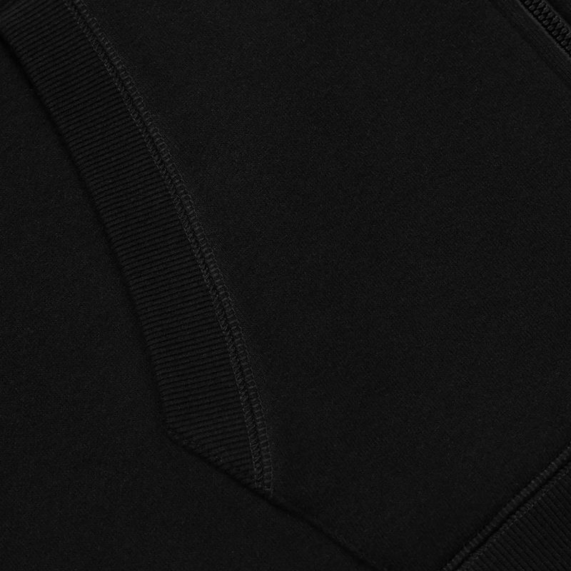 Felpa uomo Pitbull San Diego Ca con cappuccio e zip black 8