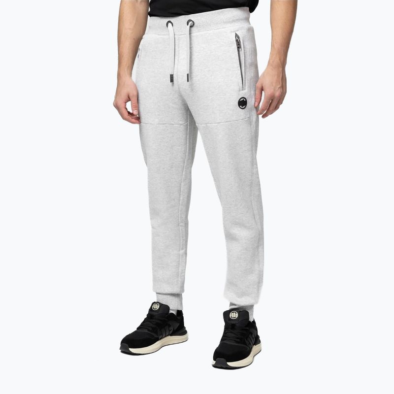 Pantaloni uomo Pitbull Small Logo HD Track grey/melange 4