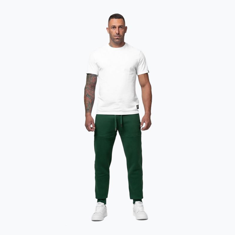 Pantaloni uomo Pitbull Small Logo HD Track hunter green 2