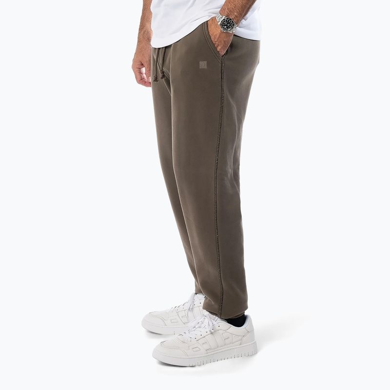 Pantaloni uomo Pitbull Small Logo HD Track taupe 3
