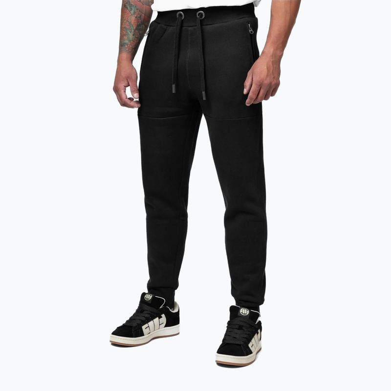 Pantaloni uomo Pitbull Small Logo HD Track black 4