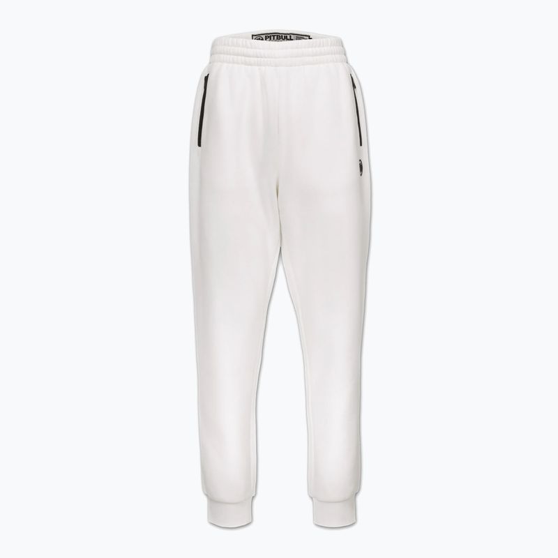Pantaloni uomo Pitbull Hilltop Track Hatton off white 4