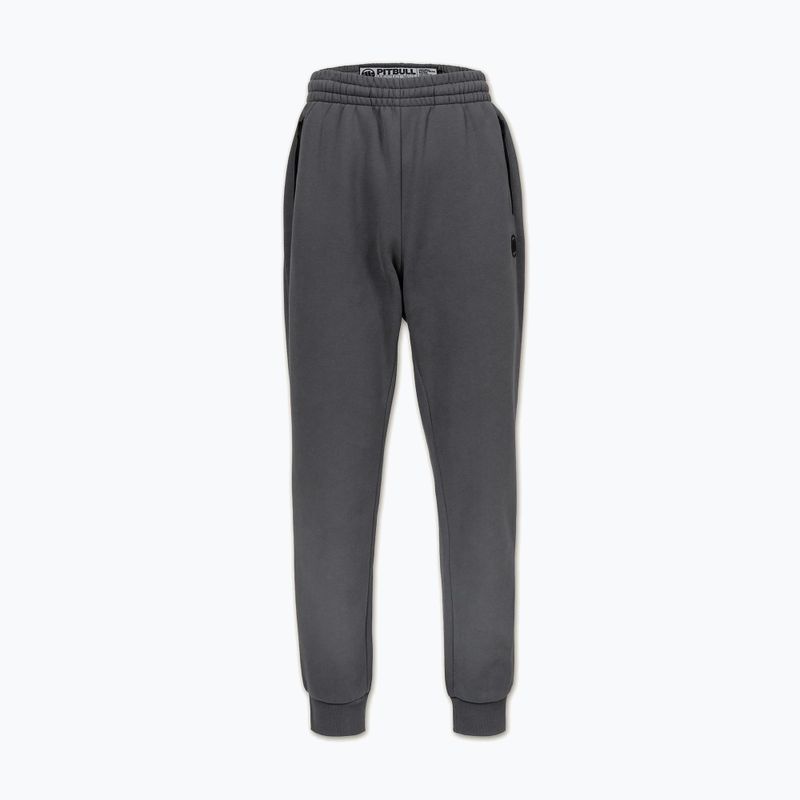 Pantaloni uomo Pitbull Hilltop Track Hatton graphite 4