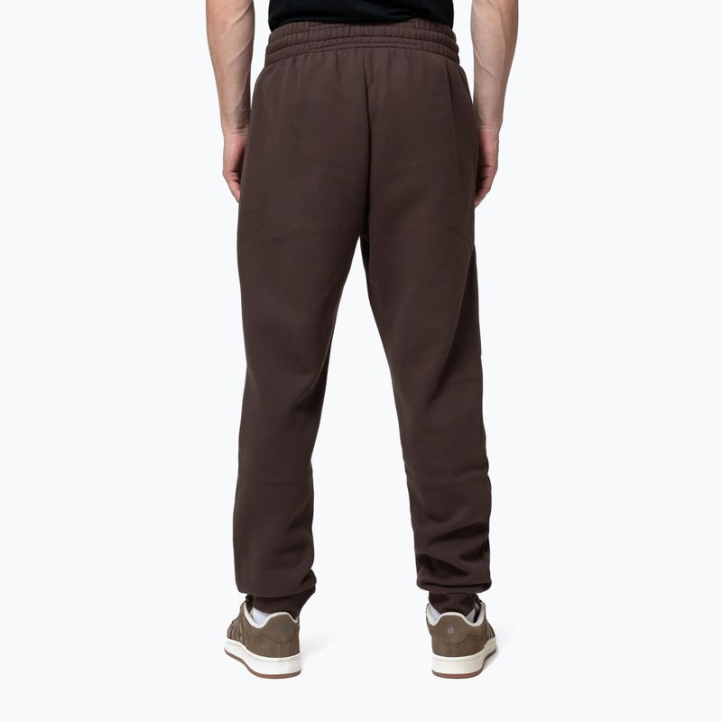 Pantaloni uomo Pitbull Hilltop Track Hatton dark chocolate 3