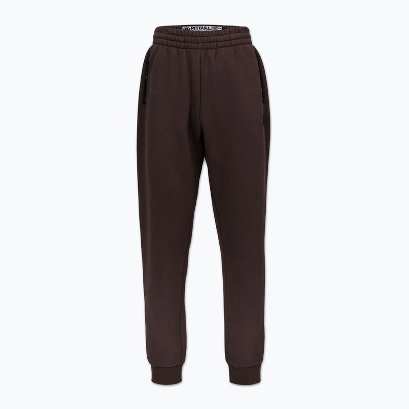 Pantaloni uomo Pitbull Hilltop Track Hatton dark chocolate 6