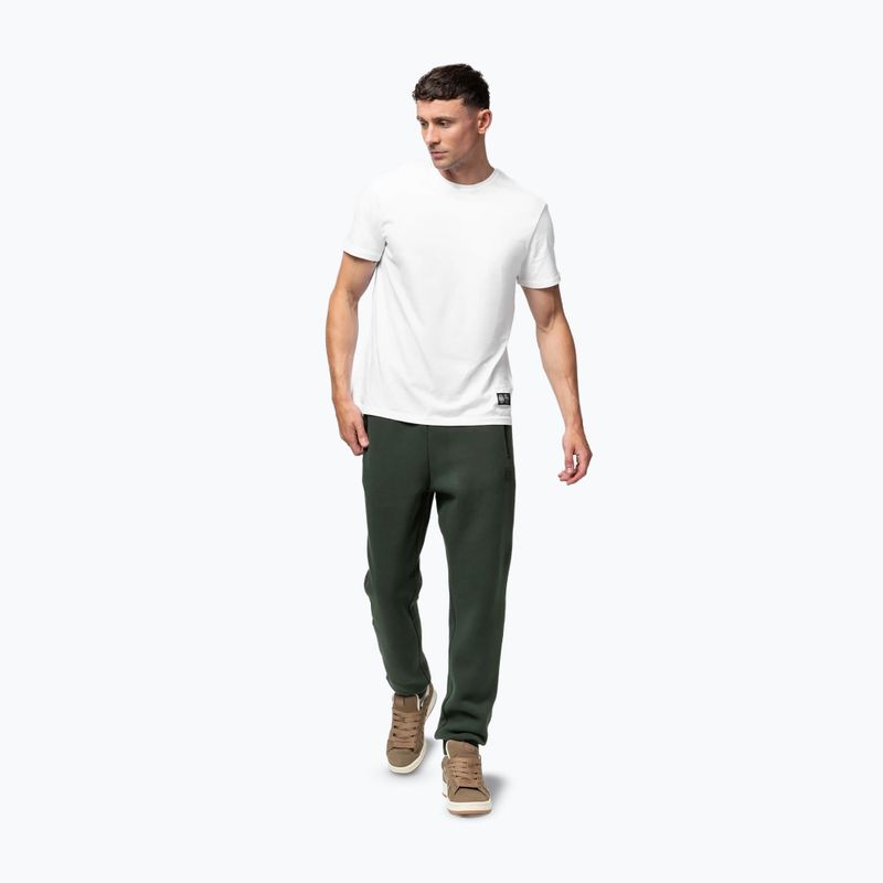 Pantaloni uomo Pitbull Hilltop Track Hatton dark green 2